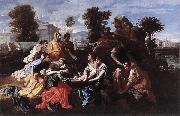 Nicolas Poussin Finding of Moses USA oil painting reproduction